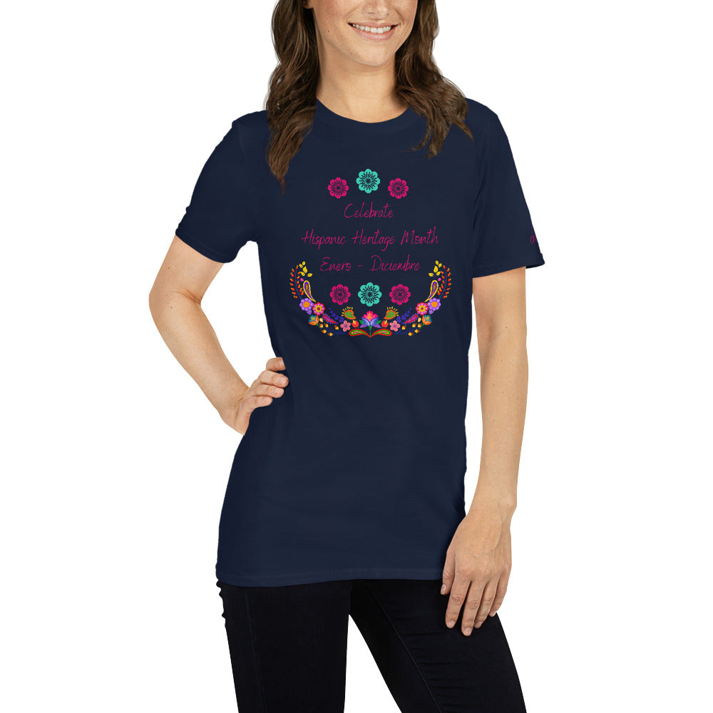 Celebrate Hispanic Heritage Month I, Short-Sleeve Unisex T-Shirt