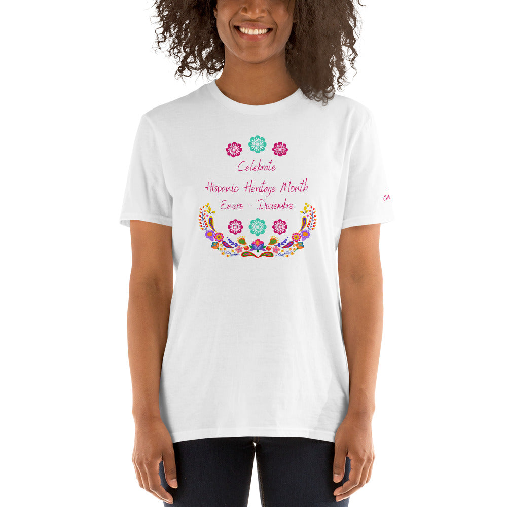 Celebrate Hispanic Heritage Month I, Short-Sleeve Unisex T-Shirt