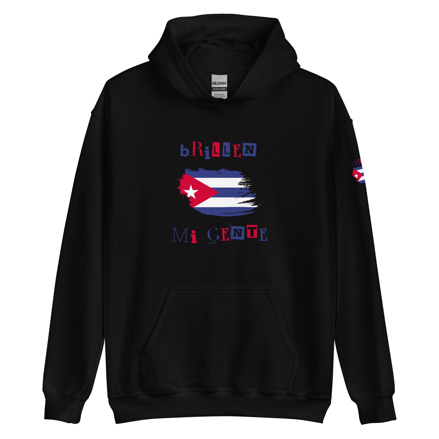 Brillen Mi Gente Cuba I, Unisex Hoodie