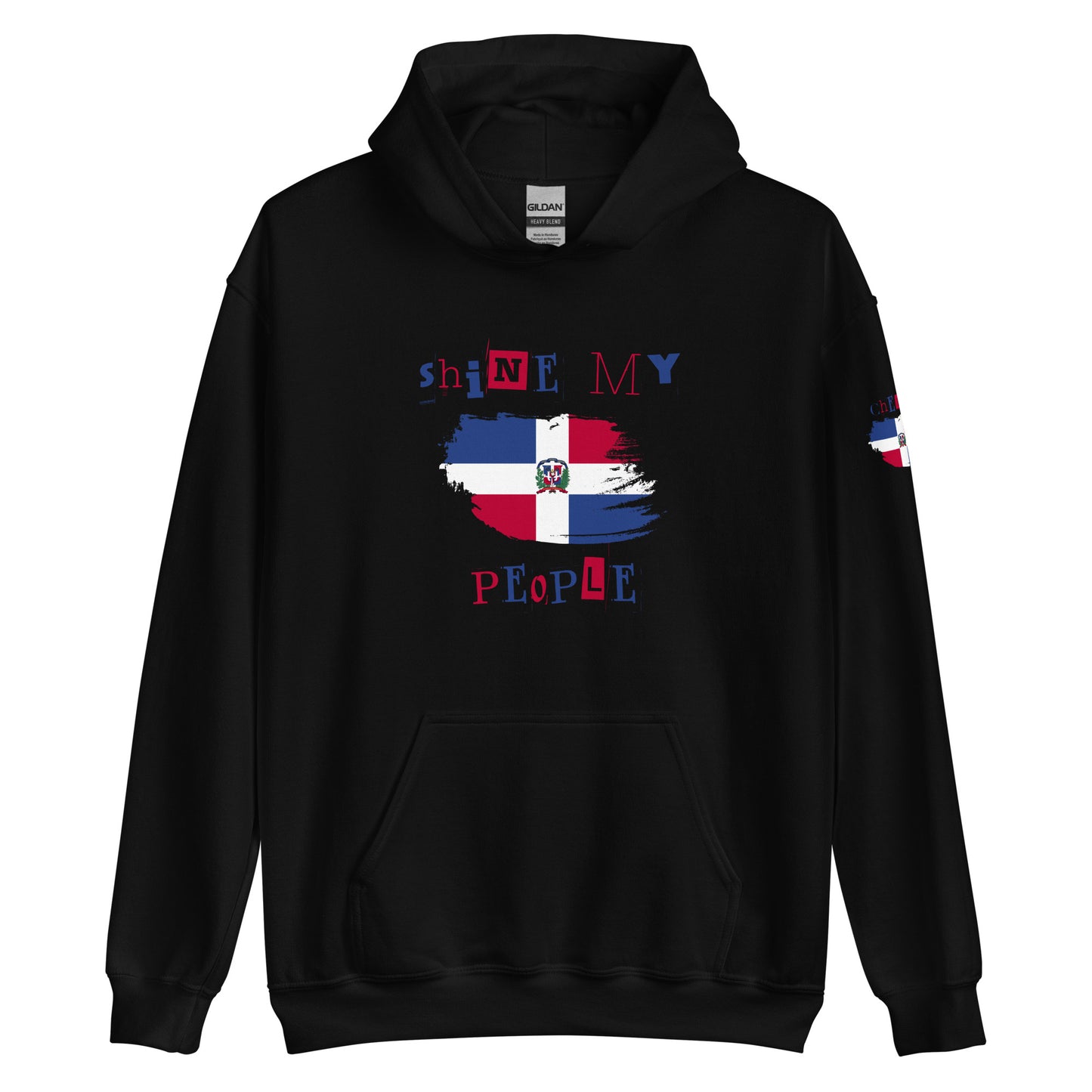 Shine My People Dominican Republic I, Unisex Hoodie