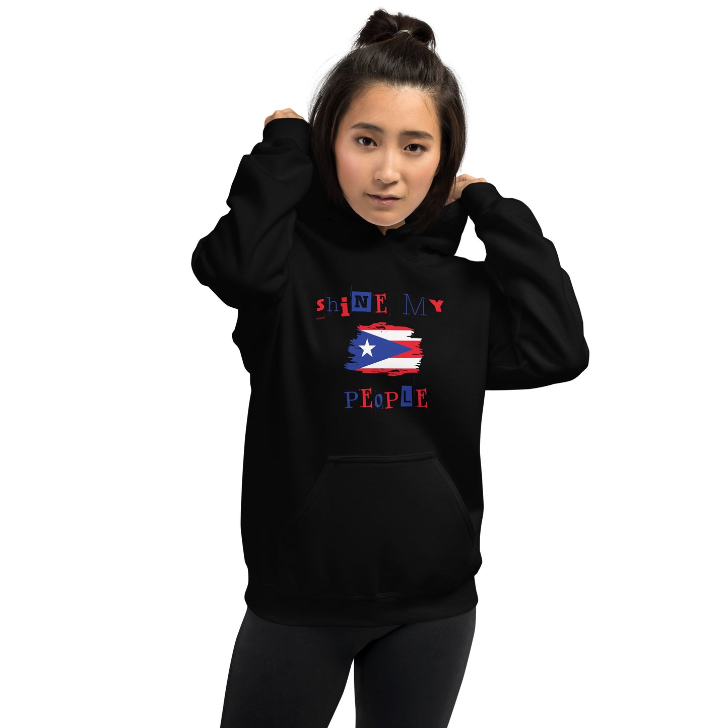 Shine My People Puerto Rico I, Unisex Hoodie