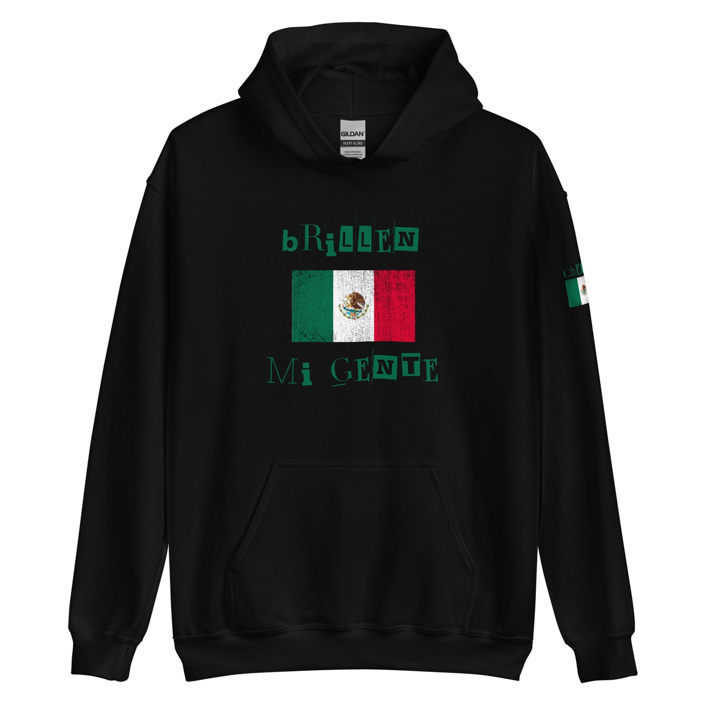 Brillen Mi Gente Mexico I, Unisex Hoodie