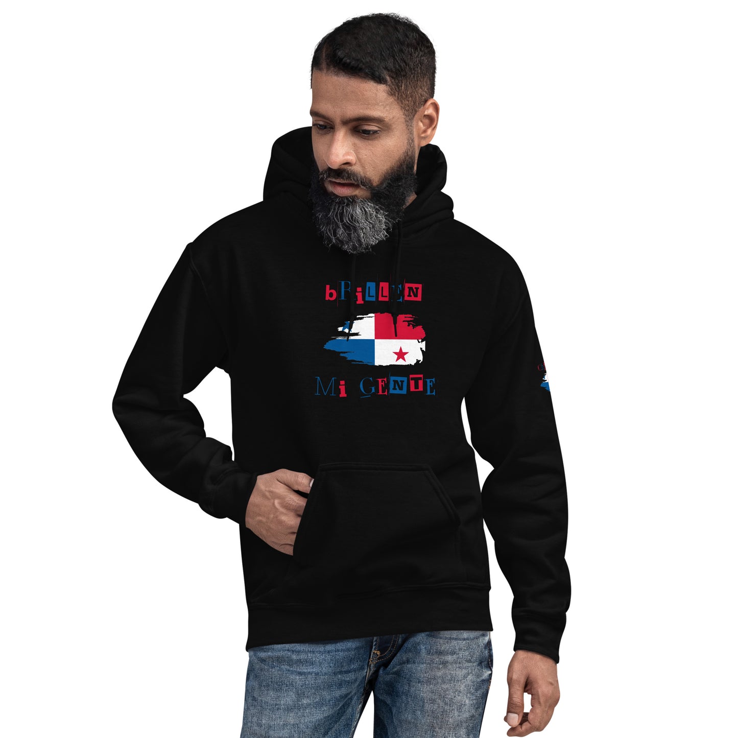 Brillen Mi Gente Panama I, Unisex Hoodie