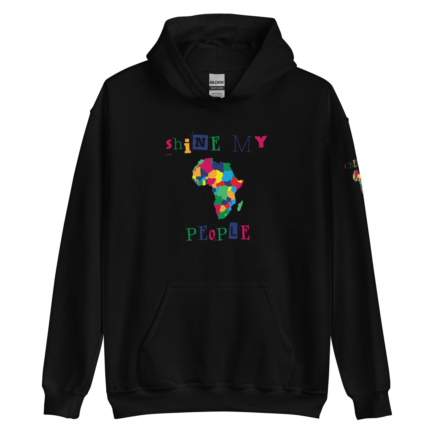 Shine My People Africa I, Unisex Hoodie