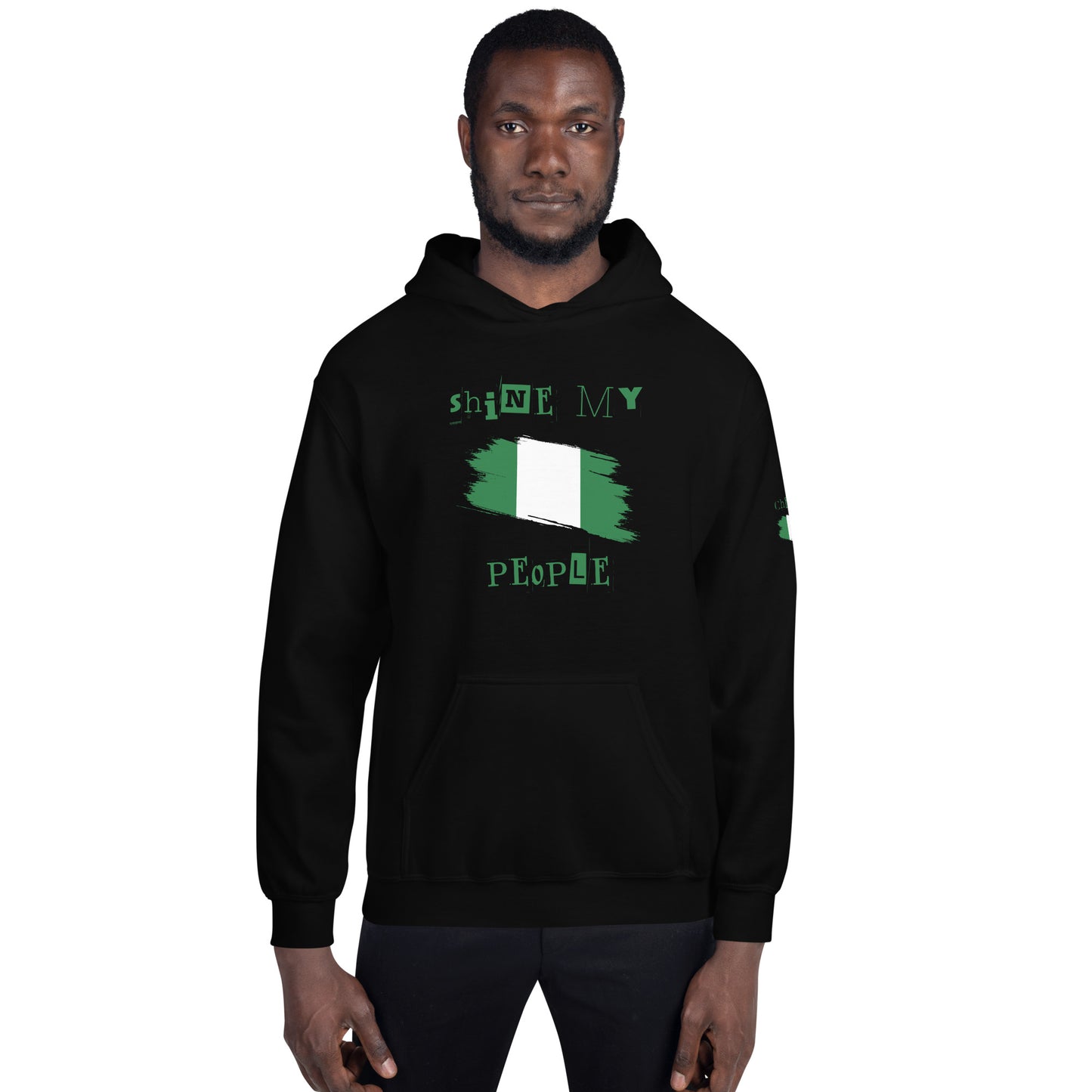 Shine My People Nigeria I, Unisex Hoodie