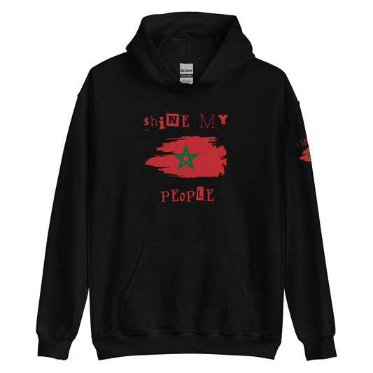 Shine My People Morocco I, Unisex Hoodie