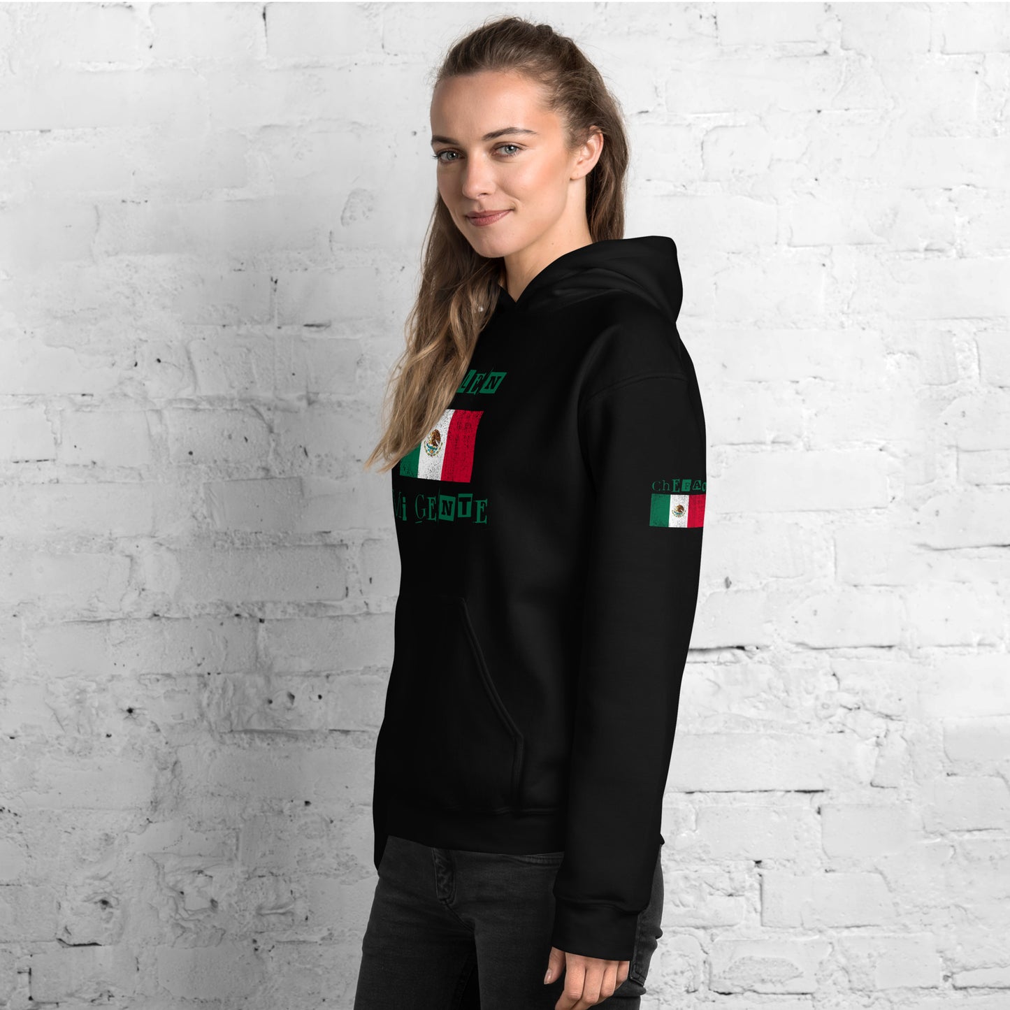 Brillen Mi Gente Mexico I, Unisex Hoodie