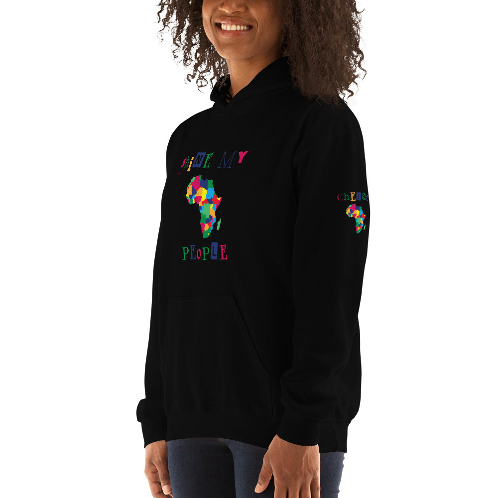 Shine My People Africa I, Unisex Hoodie