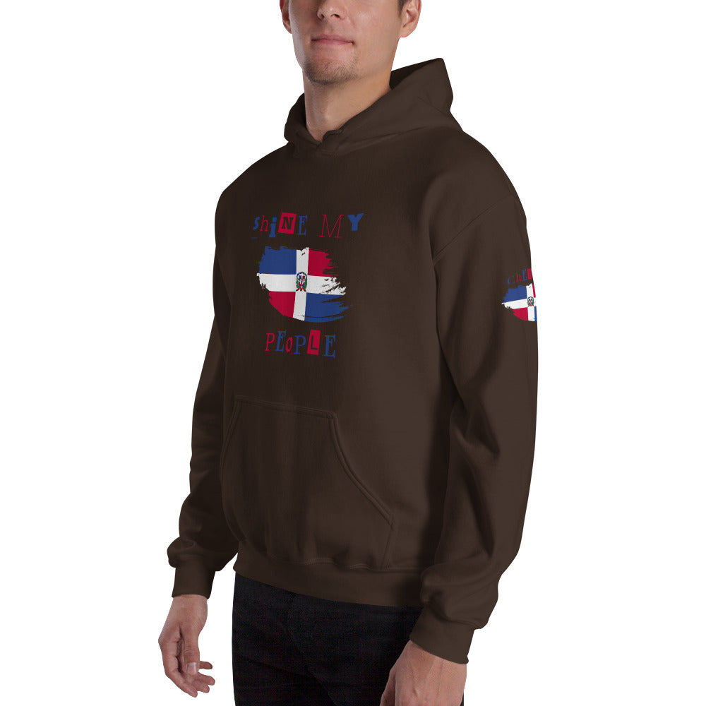 Shine My People Dominican Republic I, Unisex Hoodie