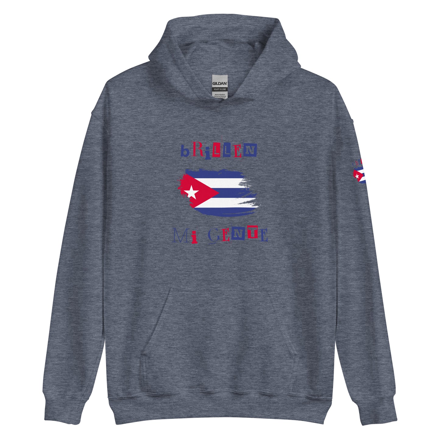 Brillen Mi Gente Cuba I, Unisex Hoodie