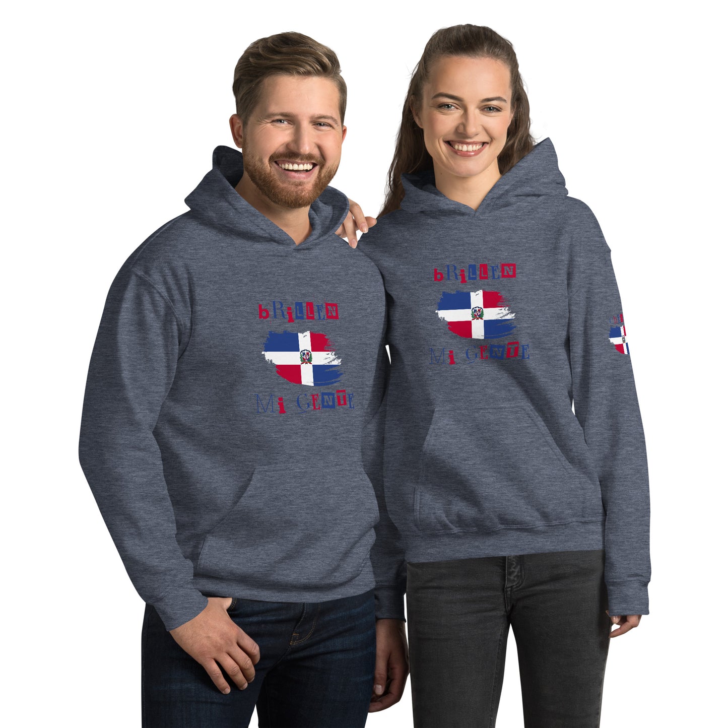 Brillen Mi Gente Dominican Republic I, Unisex Hoodie