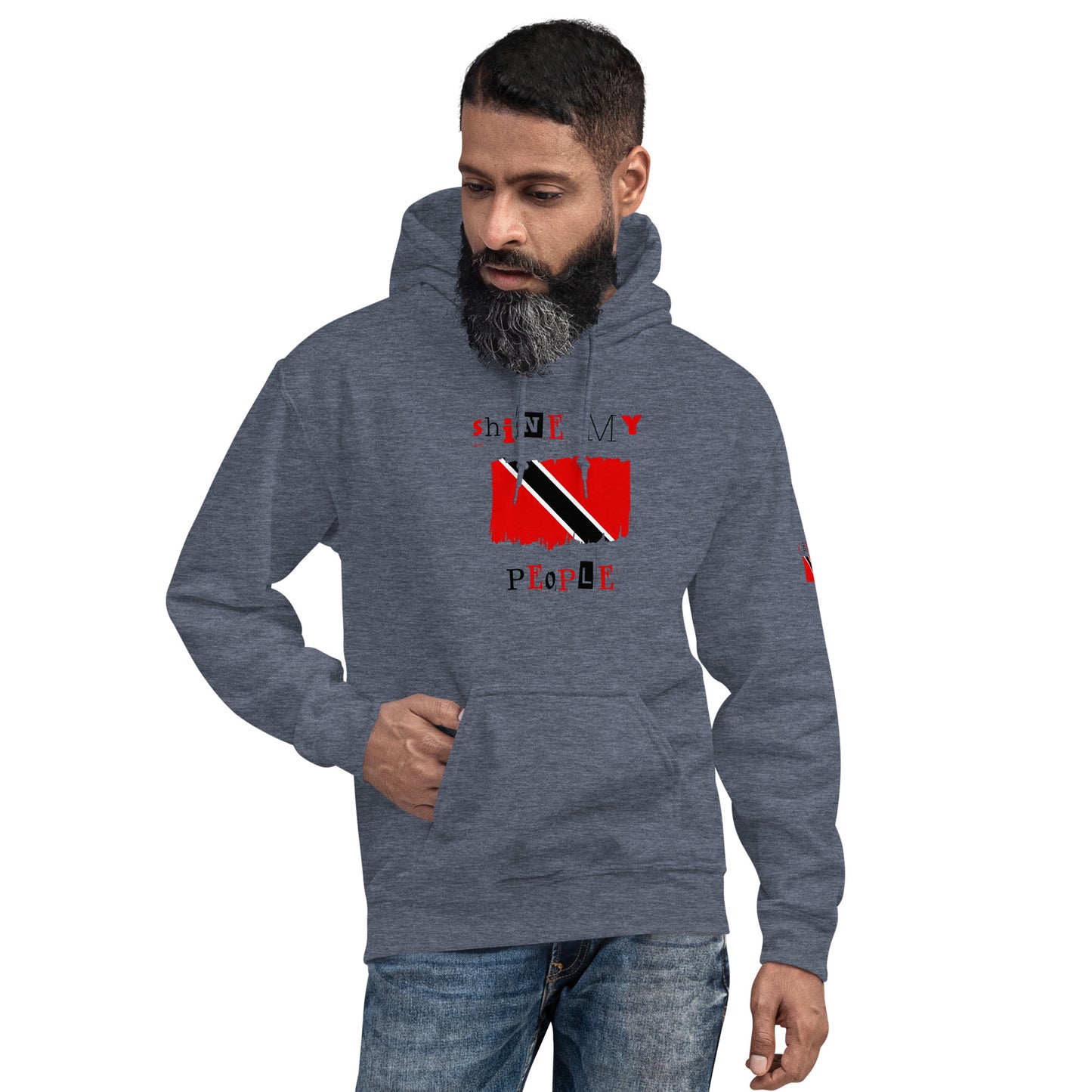 Shine My People Trinidad & Tobago I, Unisex Hoodie