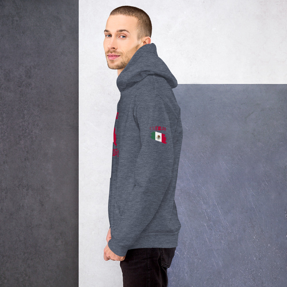 Brillen Mi Gente Mexico II, Unisex Hoodie