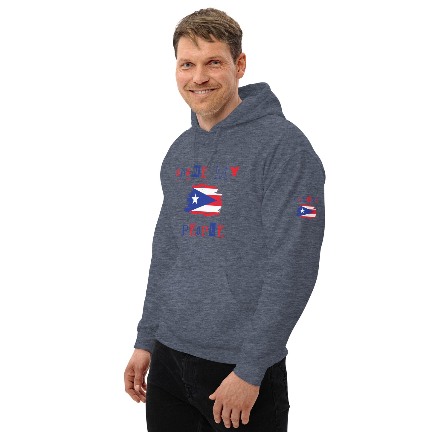 Shine My People Puerto Rico I, Unisex Hoodie