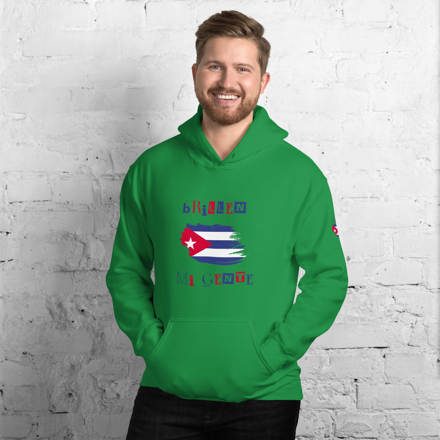 Brillen Mi Gente Cuba I, Unisex Hoodie