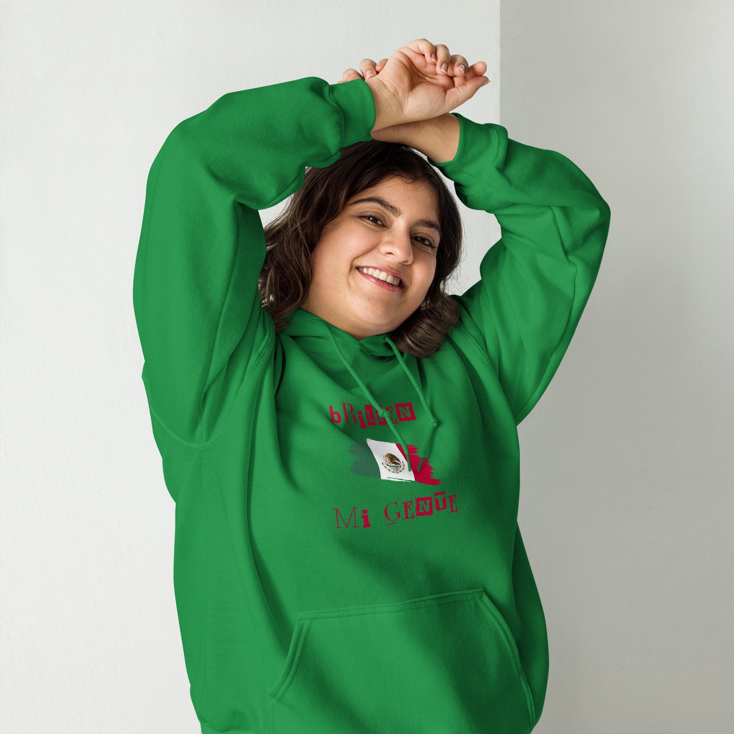 Brillen Mi Gente Mexico II, Unisex Hoodie