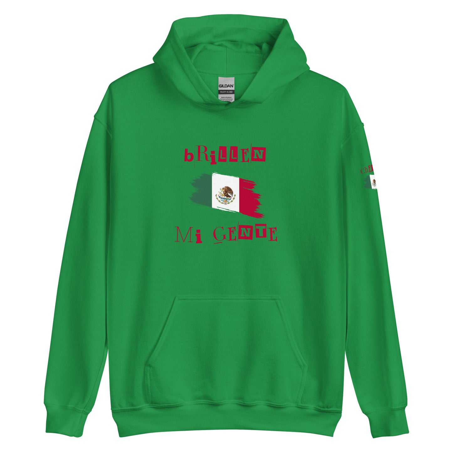 Brillen Mi Gente Mexico II, Unisex Hoodie