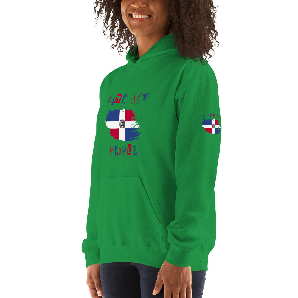 Shine My People Dominican Republic I, Unisex Hoodie