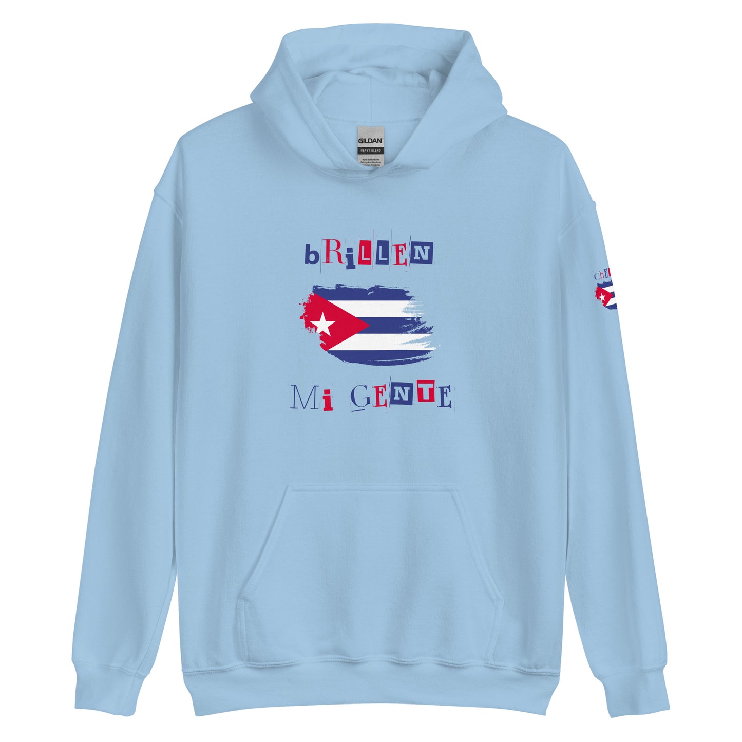 Brillen Mi Gente Cuba I, Unisex Hoodie