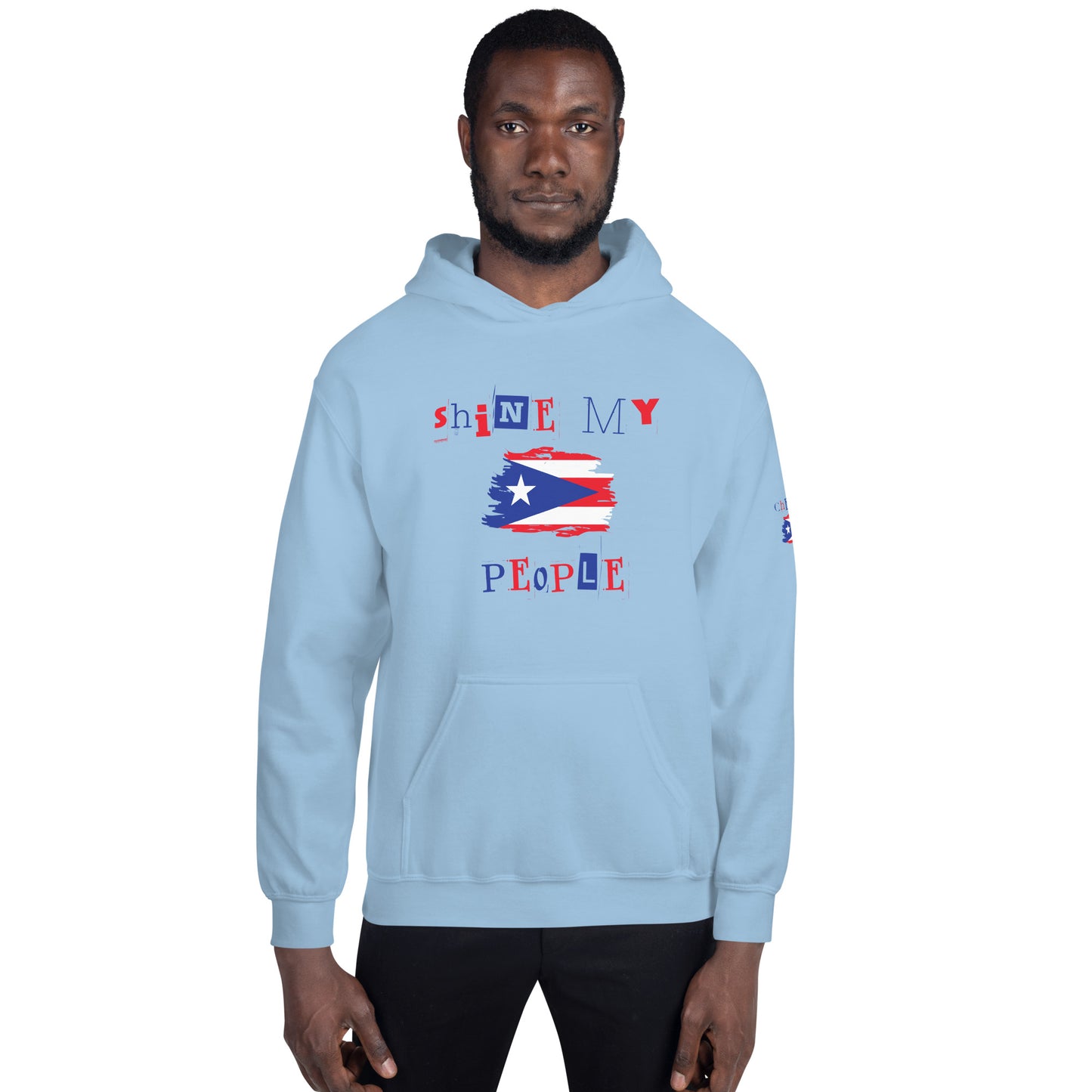 Shine My People Puerto Rico I, Unisex Hoodie