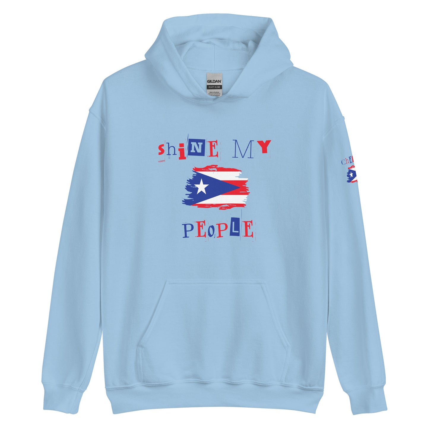 Shine My People Puerto Rico I, Unisex Hoodie