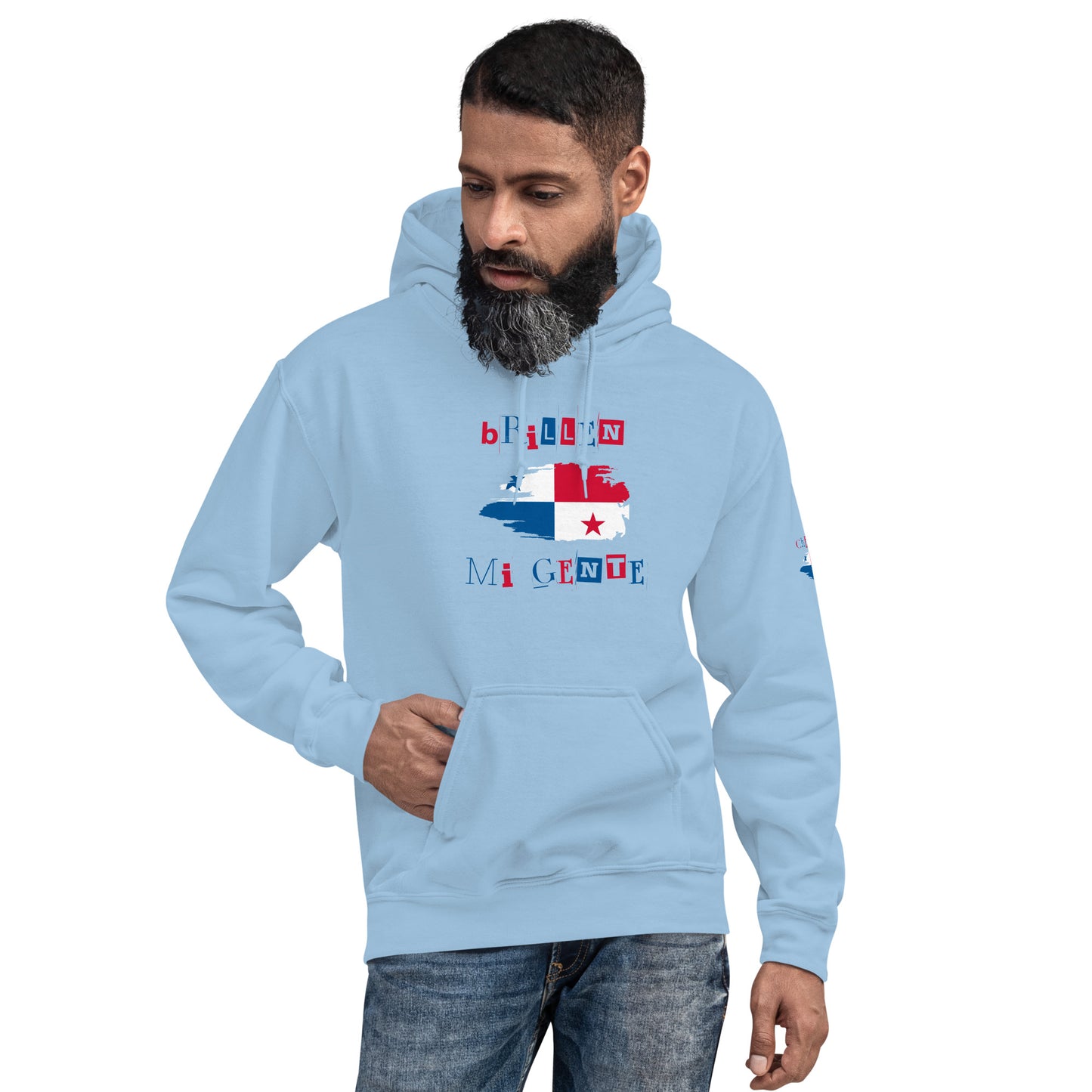 Brillen Mi Gente Panama I, Unisex Hoodie