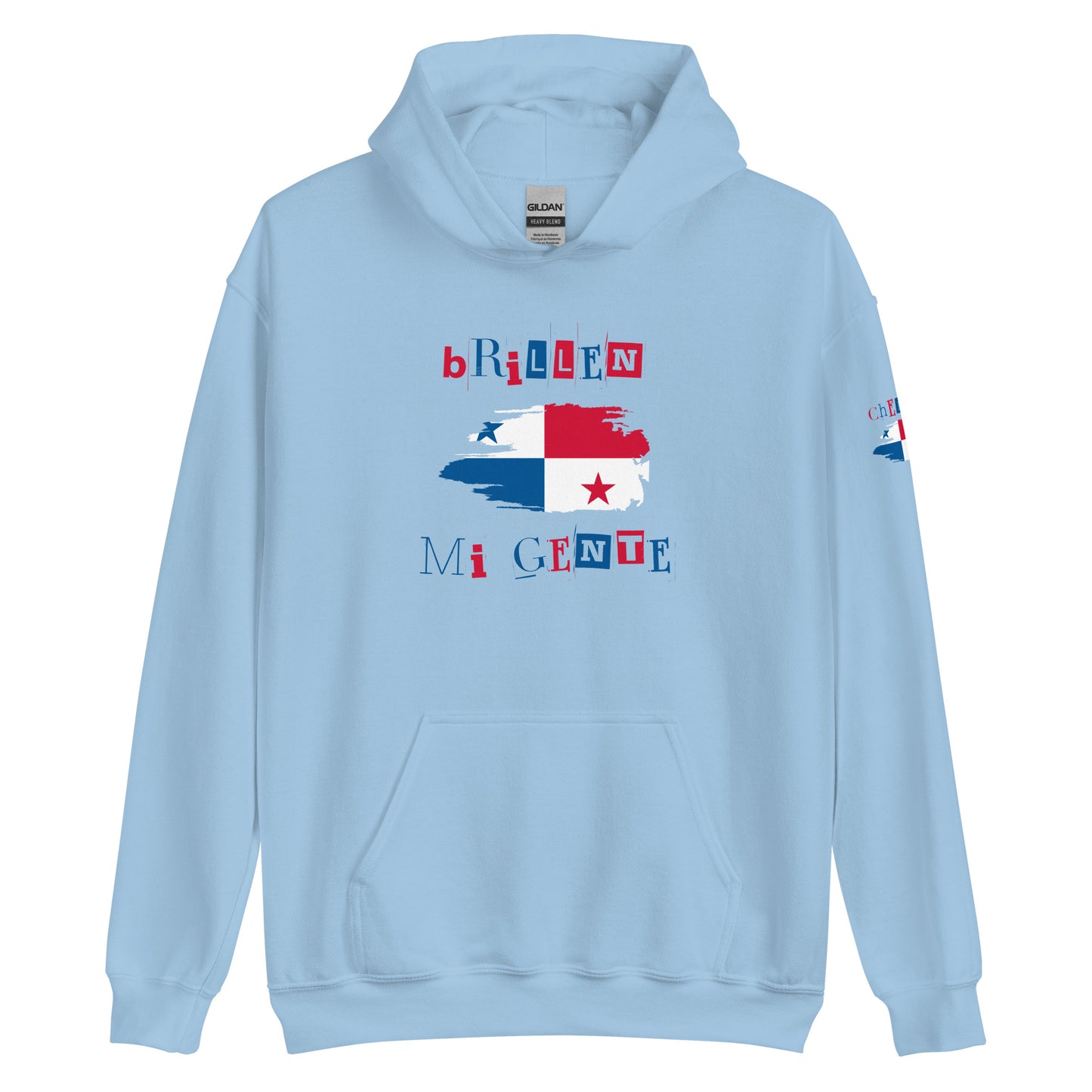 Brillen Mi Gente Panama I, Unisex Hoodie