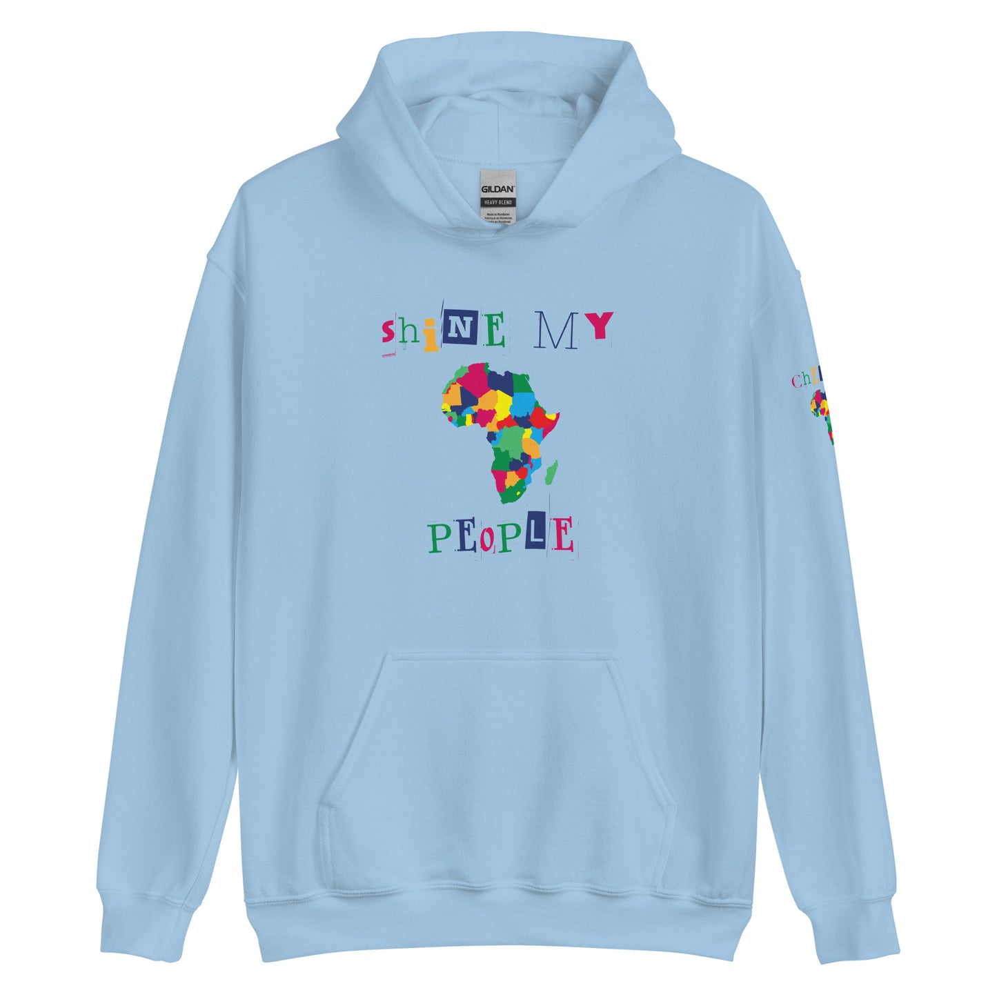 Shine My People Africa I, Unisex Hoodie