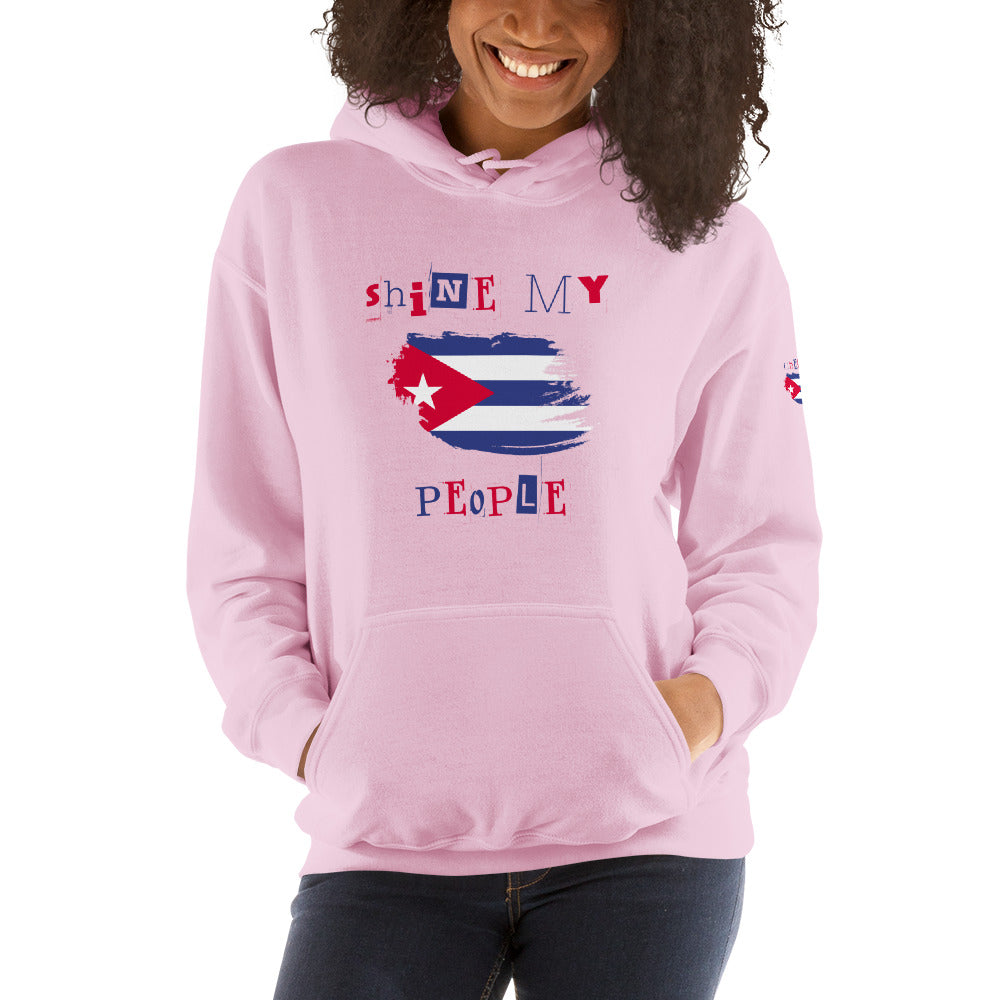 Shine My People Cuba I, Unisex Hoodie