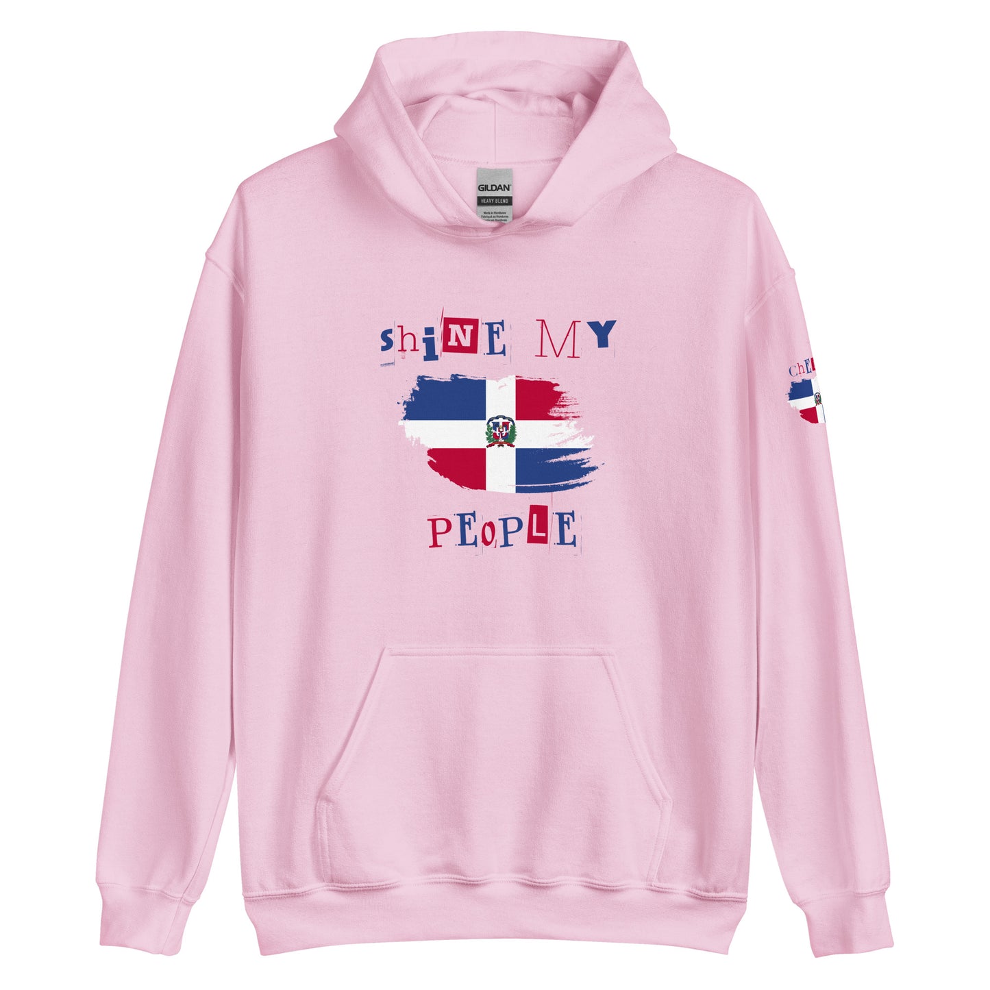 Shine My People Dominican Republic I, Unisex Hoodie