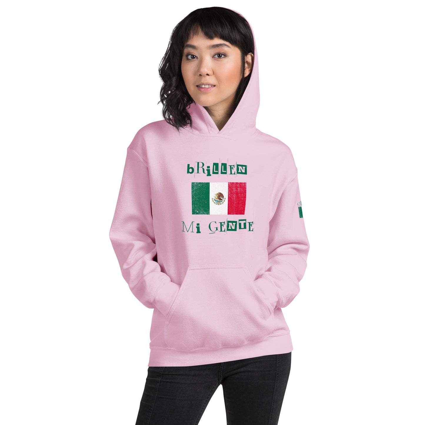 Brillen Mi Gente Mexico I, Unisex Hoodie