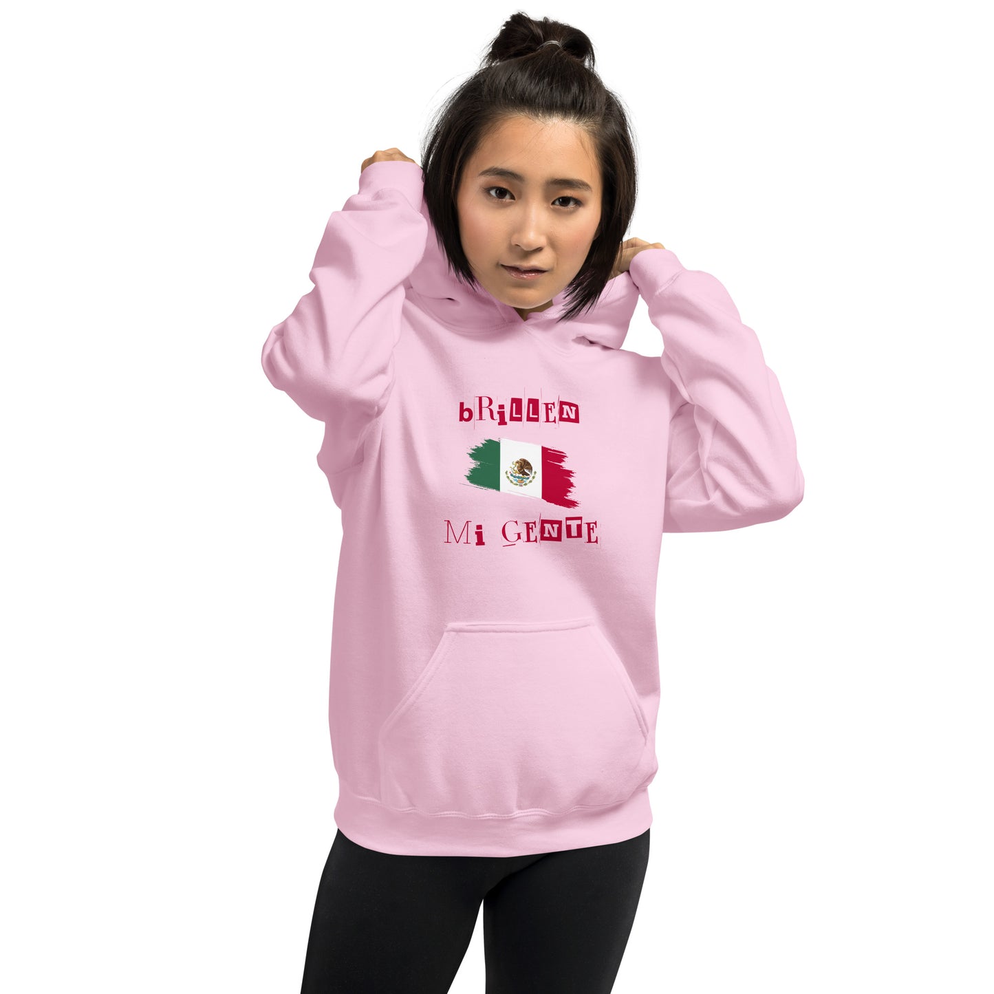 Brillen Mi Gente Mexico II, Unisex Hoodie