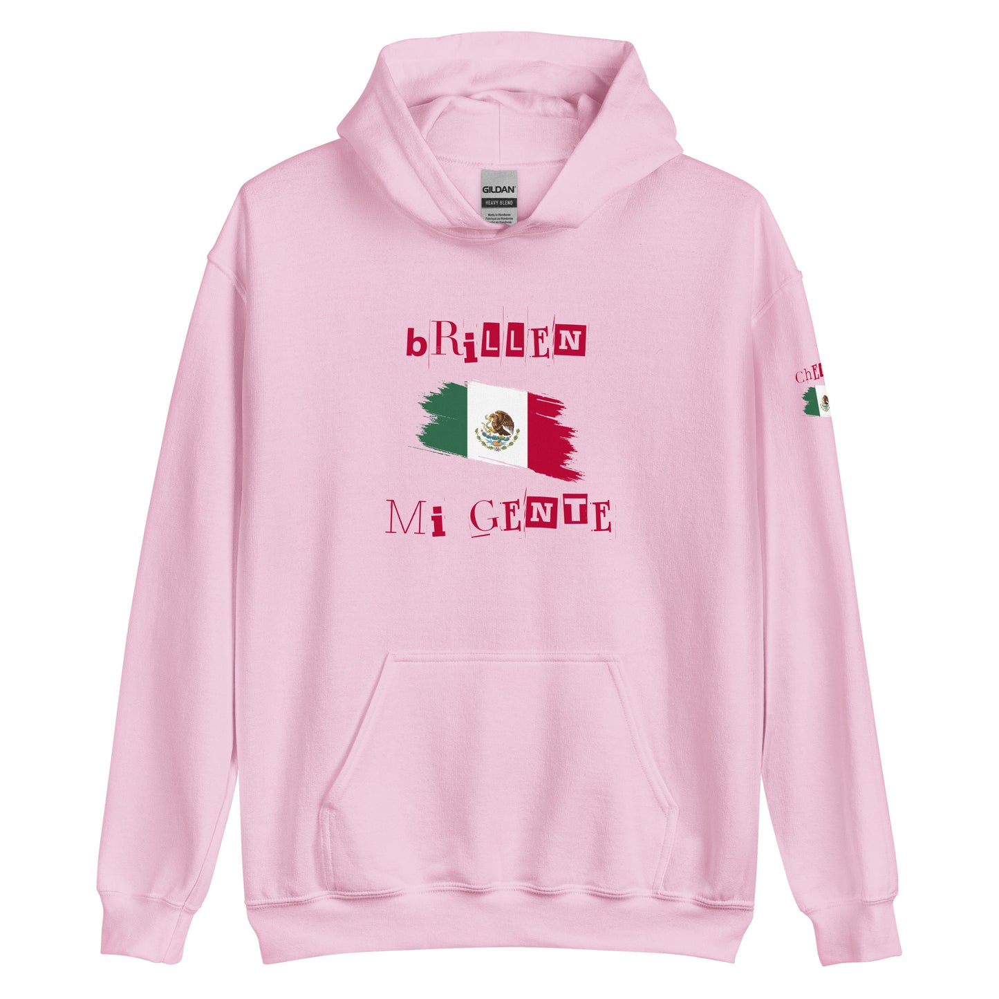 Brillen Mi Gente Mexico II, Unisex Hoodie