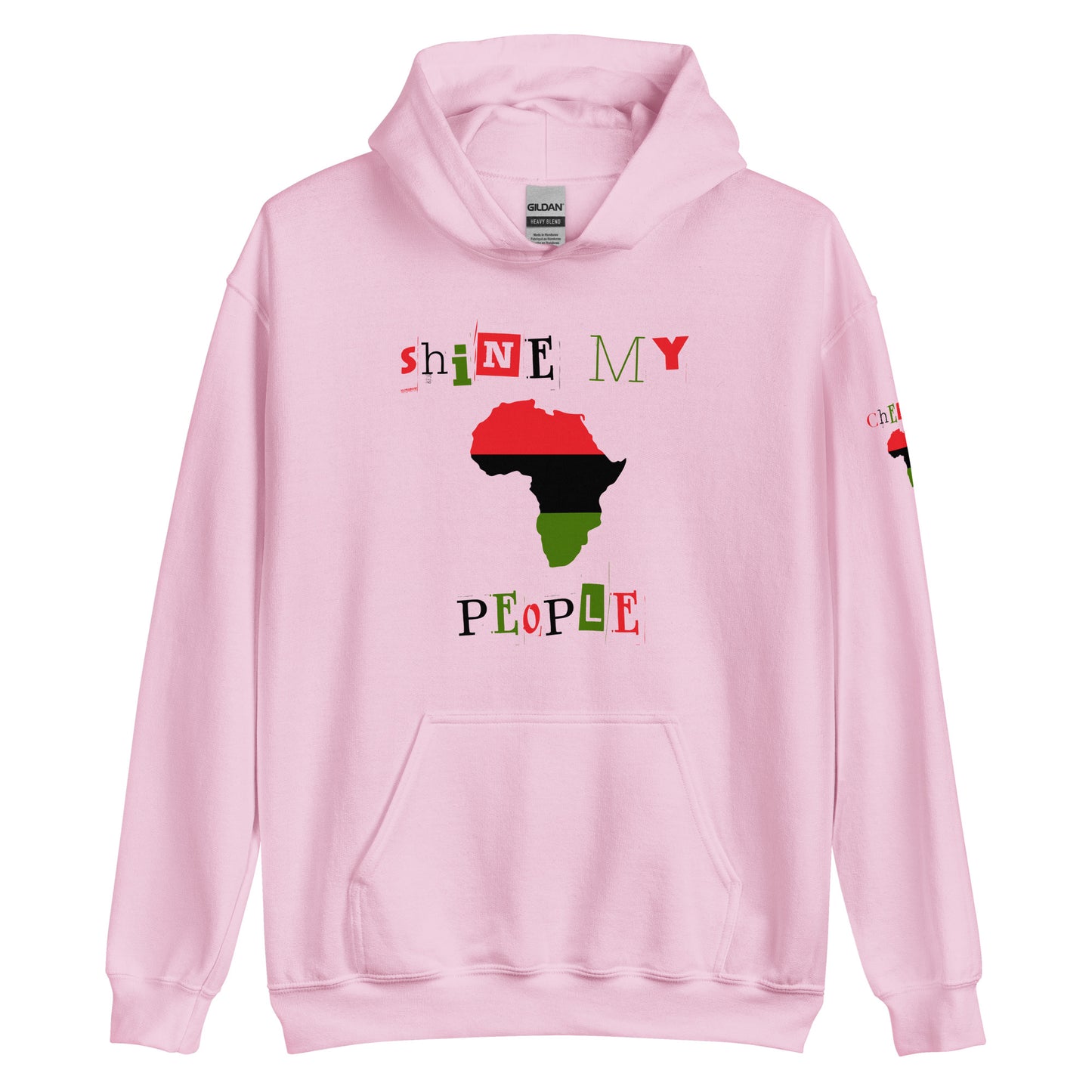 Shine My People Pan Africa I, Unisex Hoodie