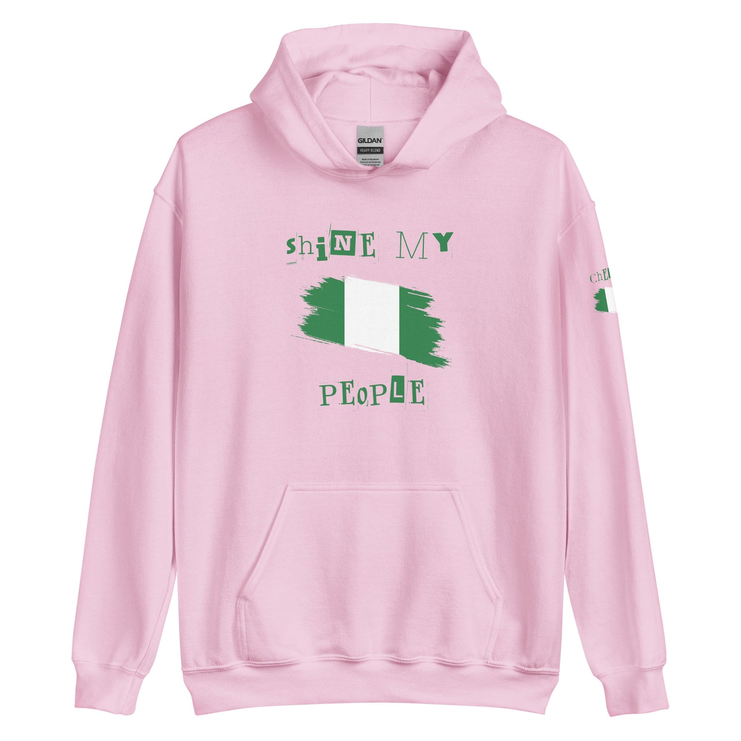 Shine My People Nigeria I, Unisex Hoodie