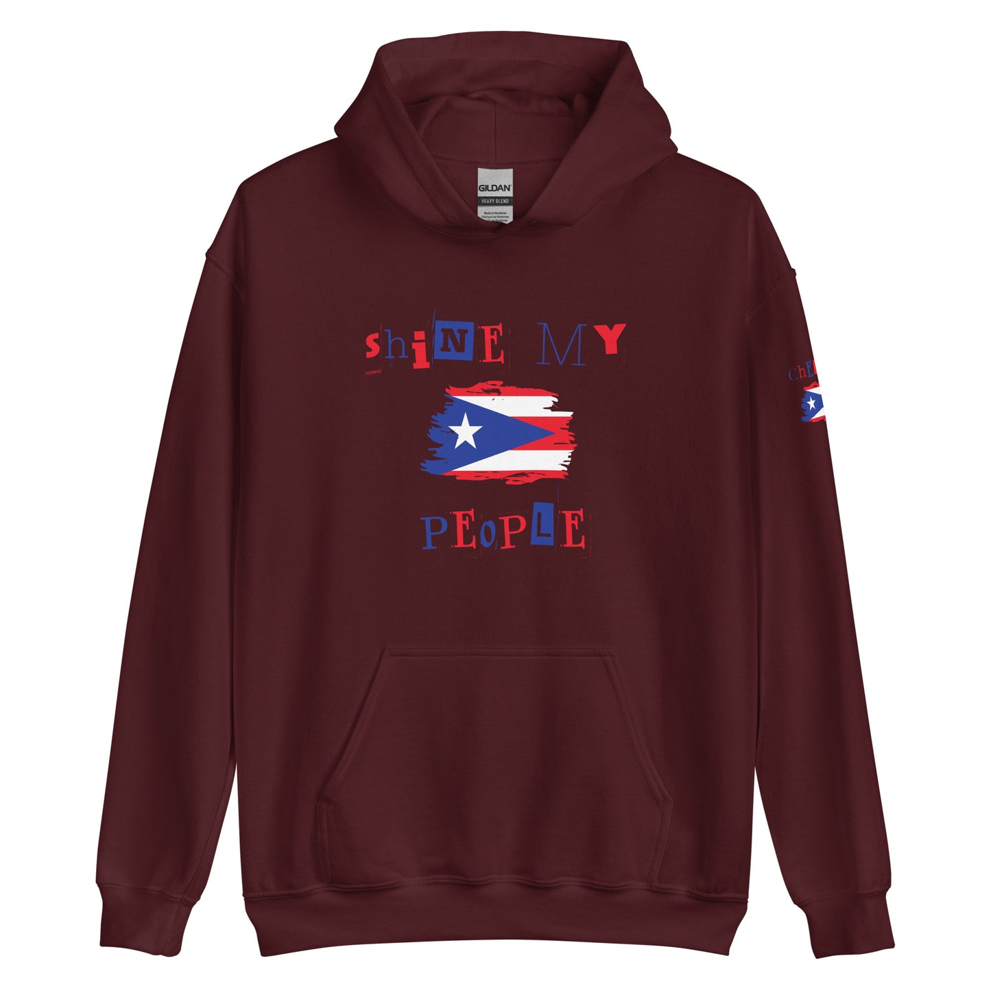 Shine My People Puerto Rico I, Unisex Hoodie