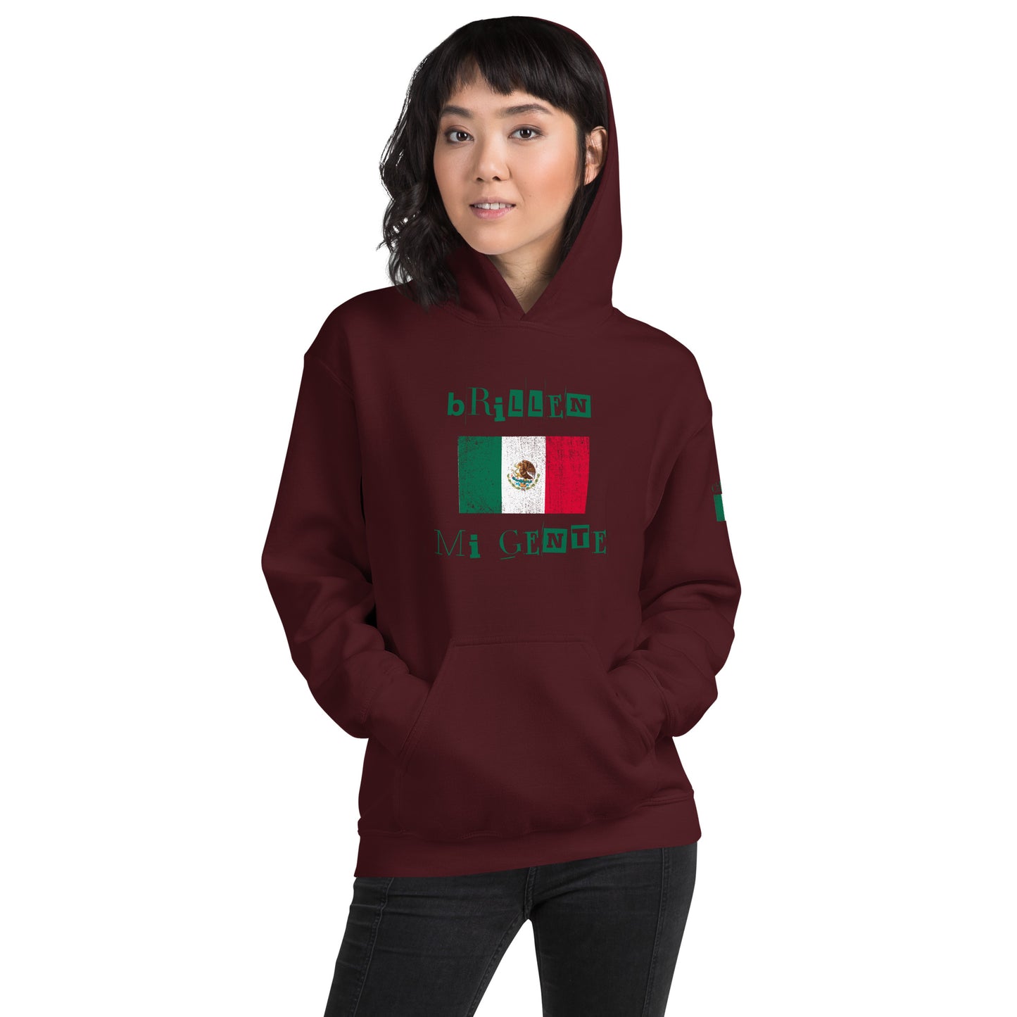 Brillen Mi Gente Mexico I, Unisex Hoodie