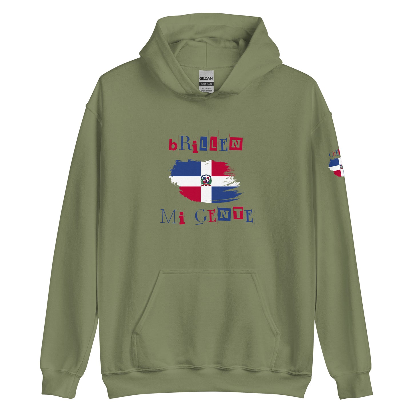 Brillen Mi Gente Dominican Republic I, Unisex Hoodie