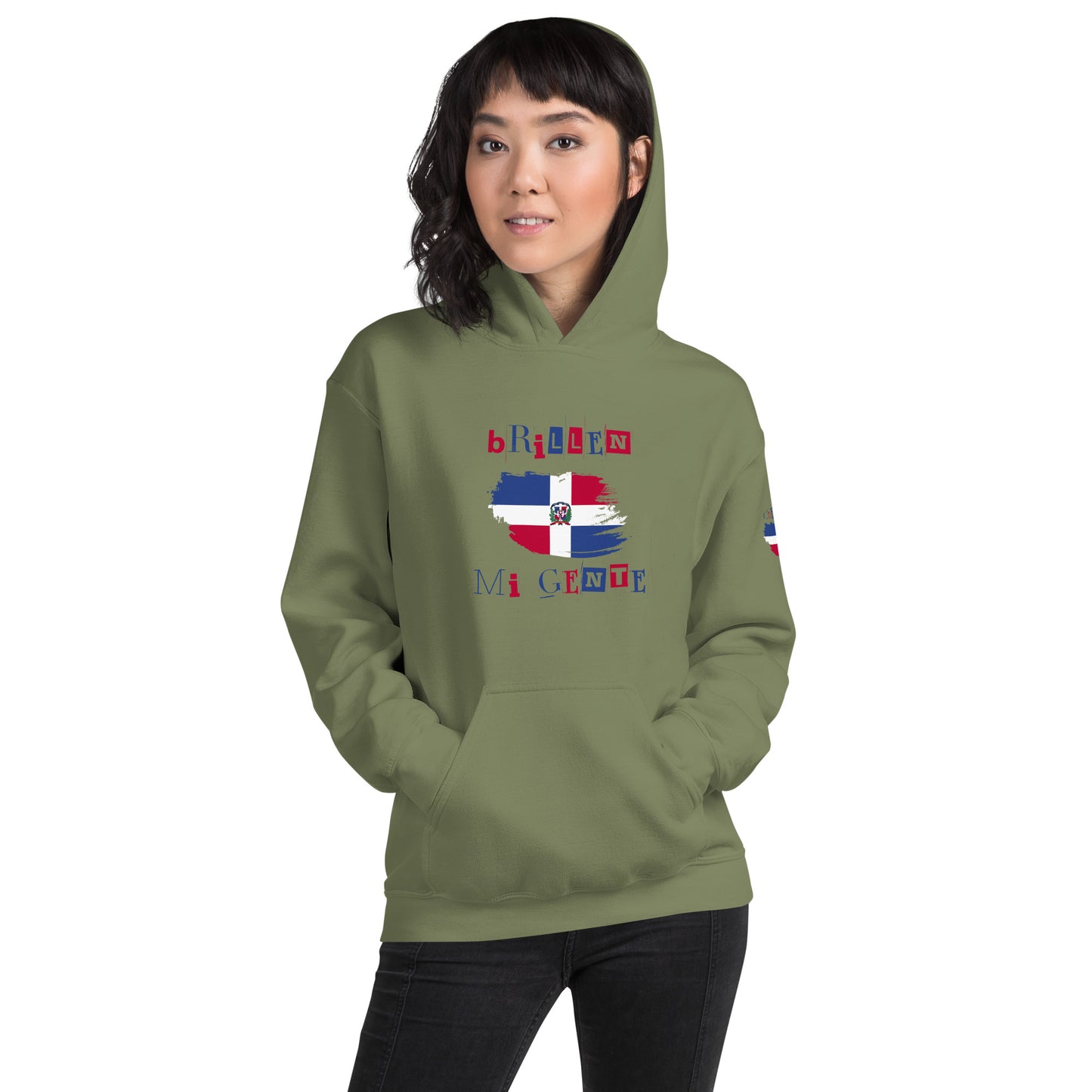 Brillen Mi Gente Dominican Republic I, Unisex Hoodie