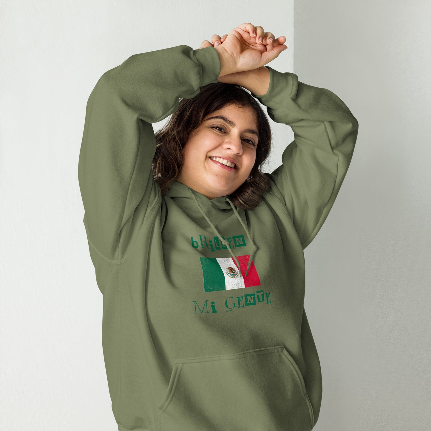 Brillen Mi Gente Mexico I, Unisex Hoodie