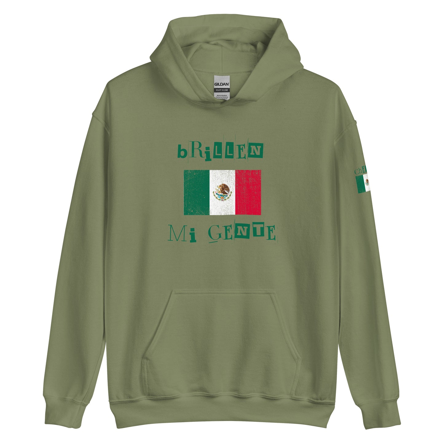 Brillen Mi Gente Mexico I, Unisex Hoodie