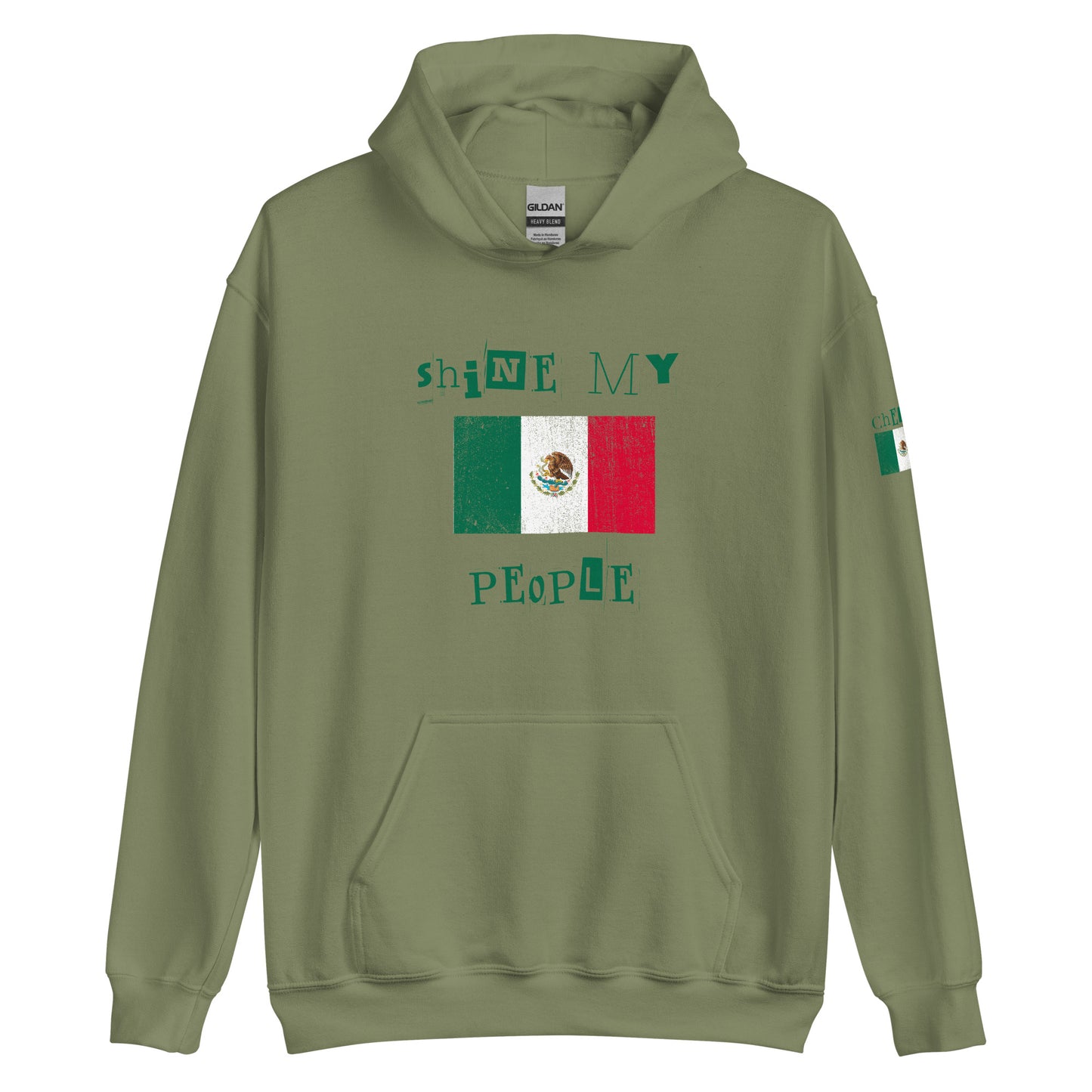 Shine My People Mexico I, Unisex Hoodie