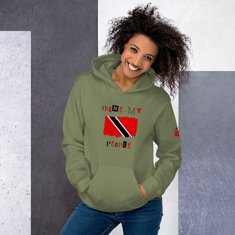 Shine My People Trinidad & Tobago I, Unisex Hoodie