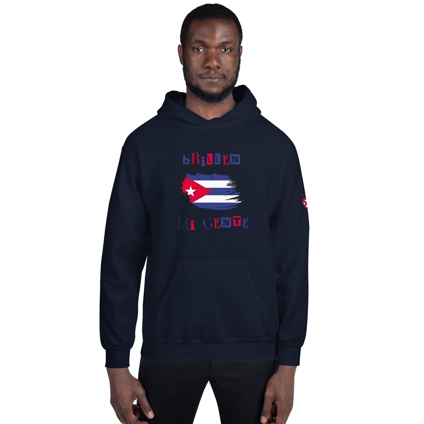 Brillen Mi Gente Cuba I, Unisex Hoodie