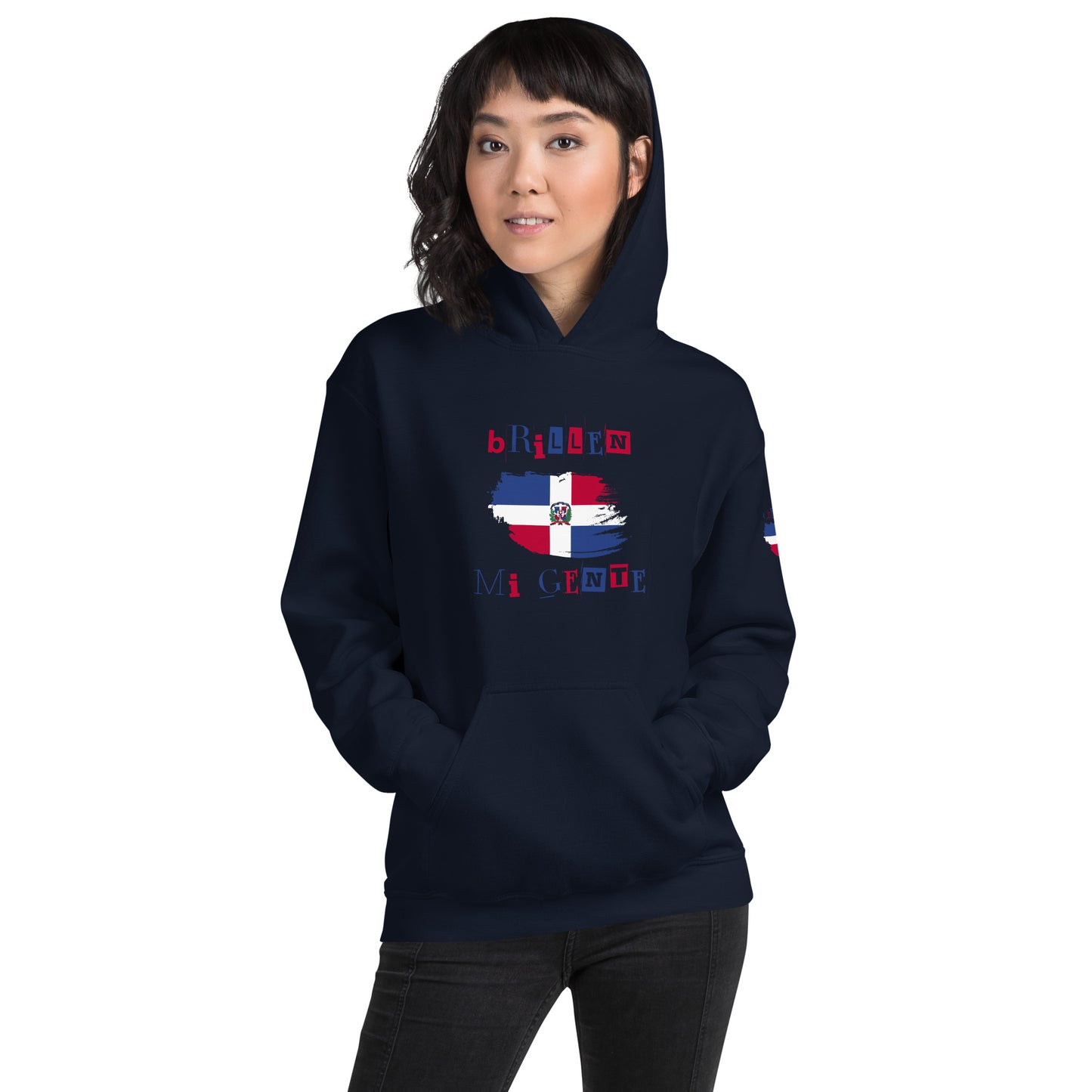 Brillen Mi Gente Dominican Republic I, Unisex Hoodie