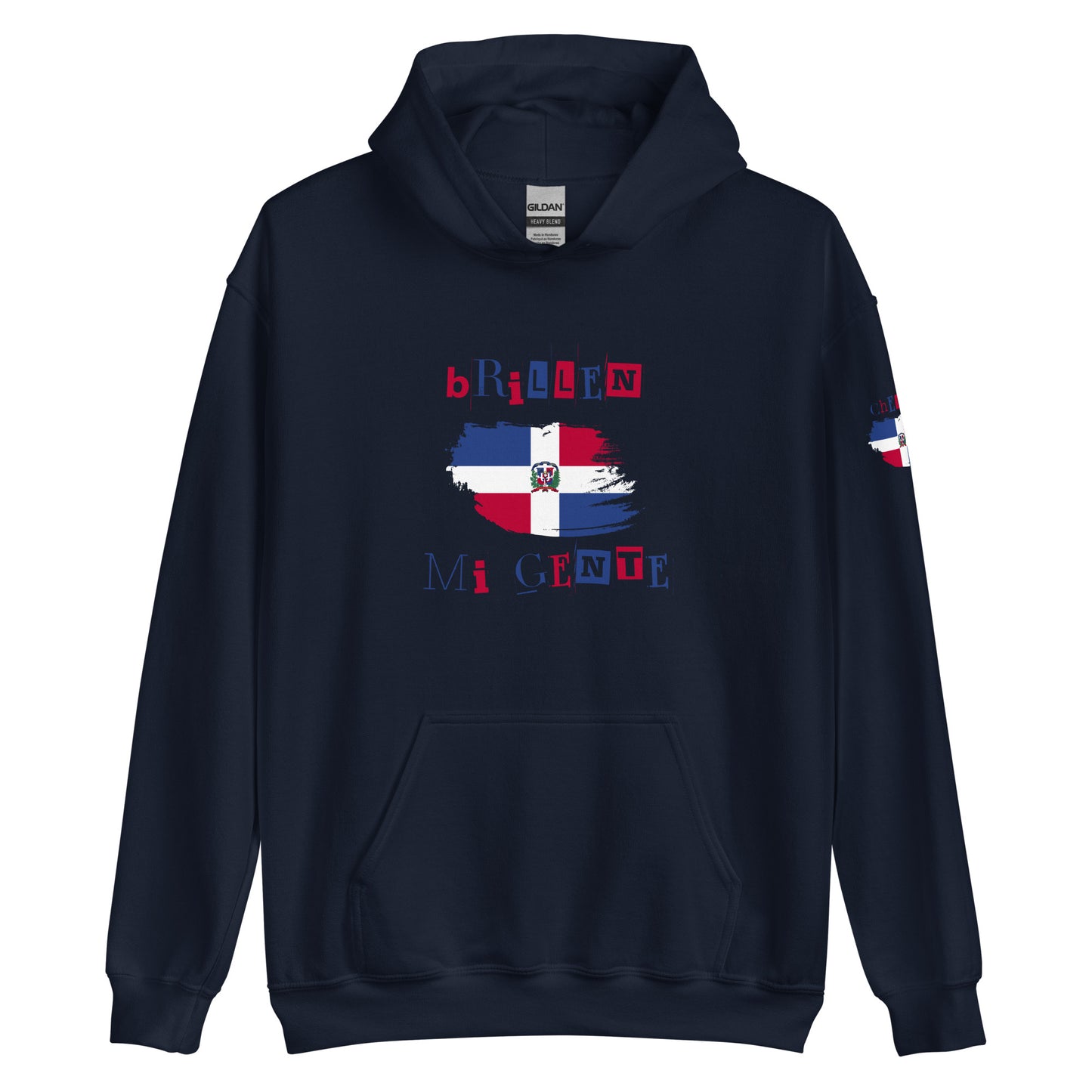 Brillen Mi Gente Dominican Republic I, Unisex Hoodie