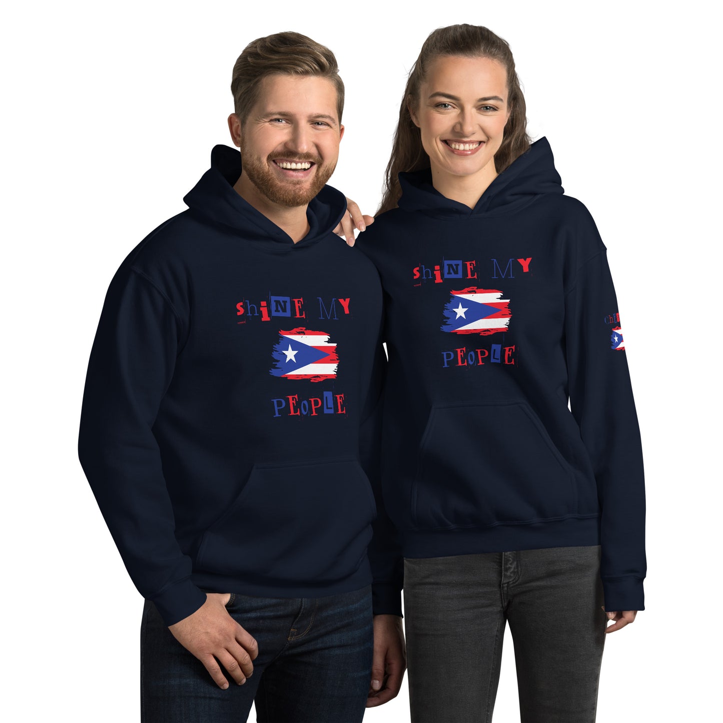 Shine My People Puerto Rico I, Unisex Hoodie