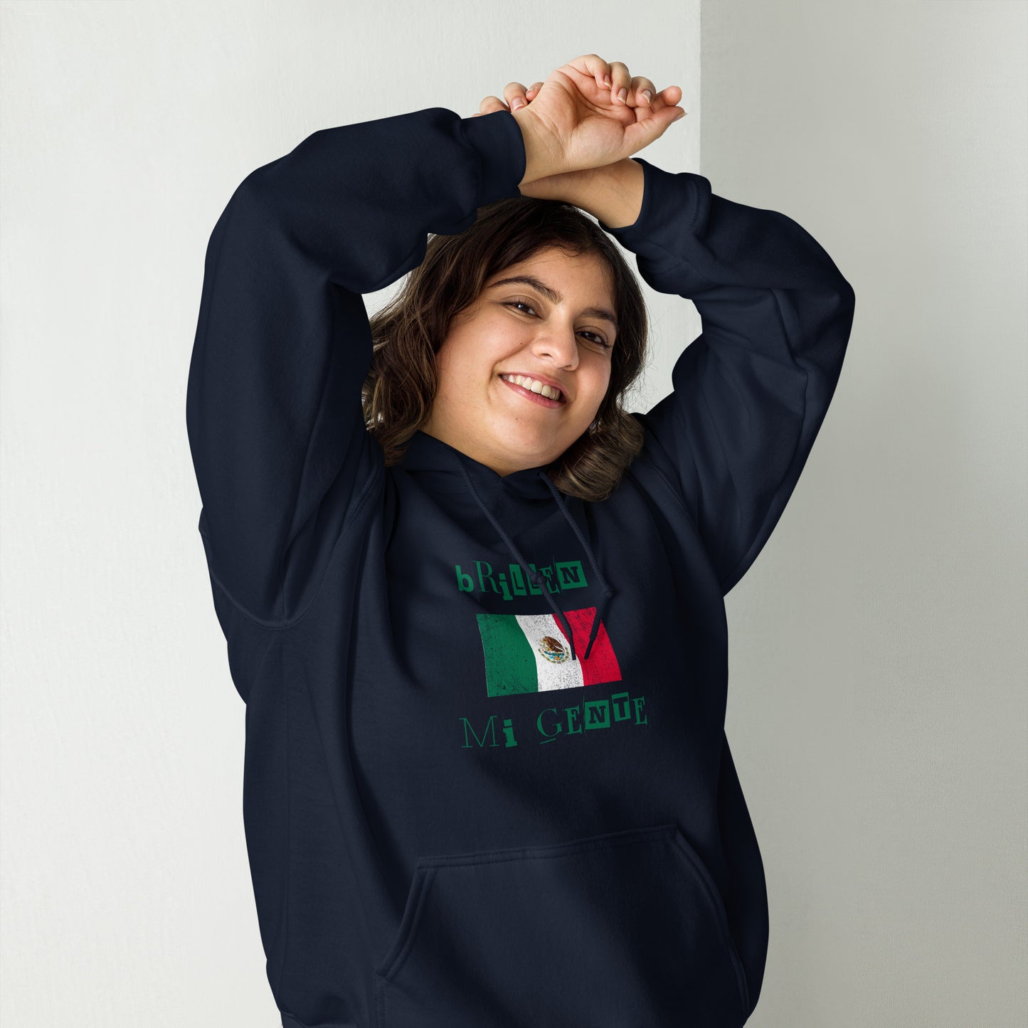 Brillen Mi Gente Mexico I, Unisex Hoodie