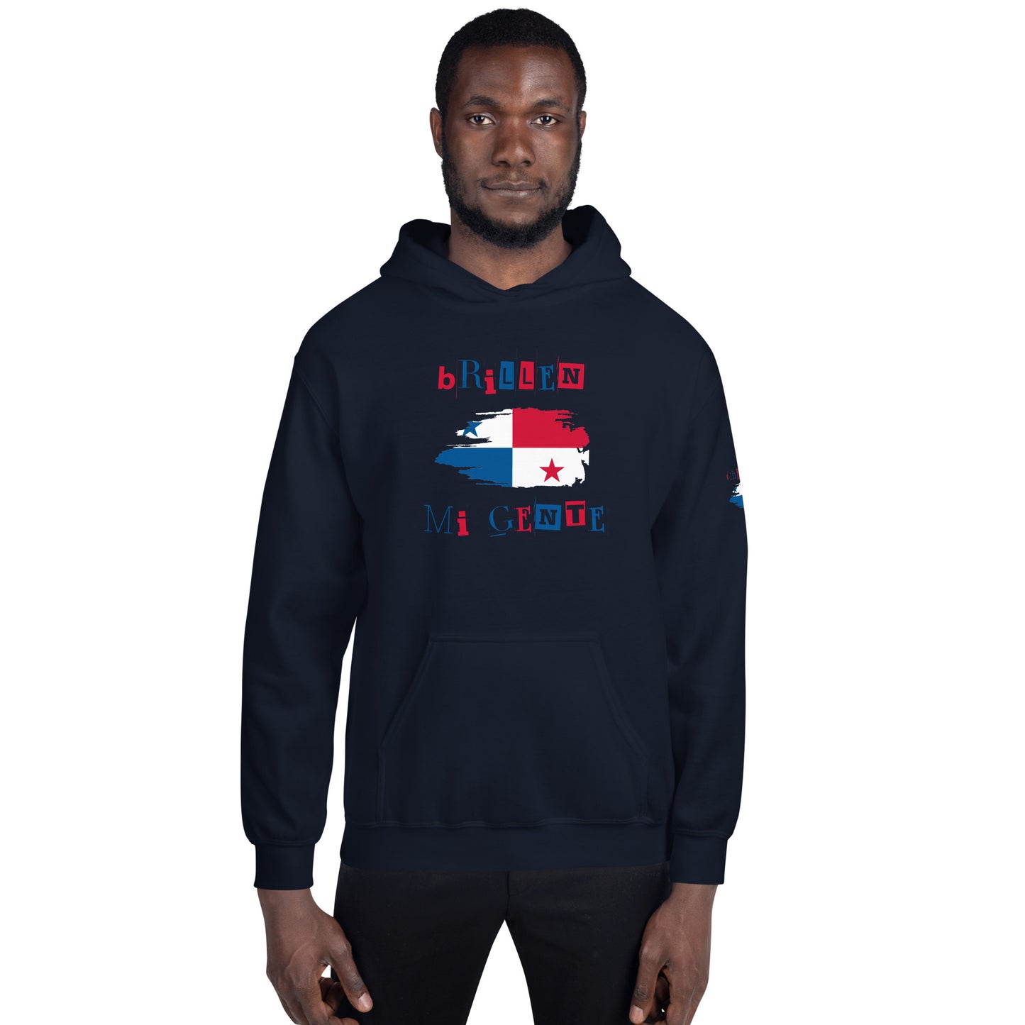 Brillen Mi Gente Panama I, Unisex Hoodie