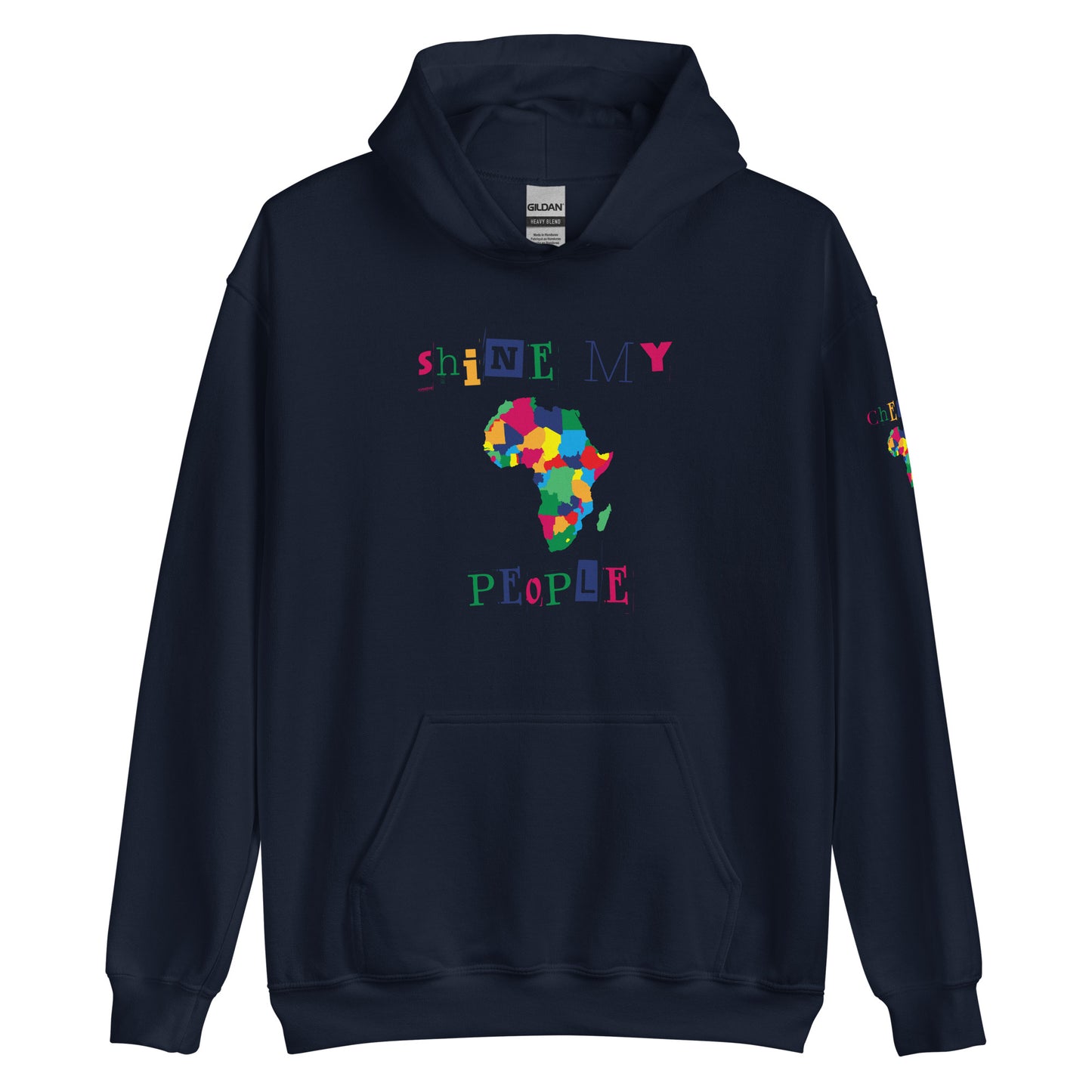 Shine My People Africa I, Unisex Hoodie